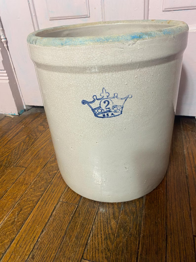 Robinson Ransbottom / Blue Crown Fermentation Crock 2 - Etsy Canada | Etsy (US)
