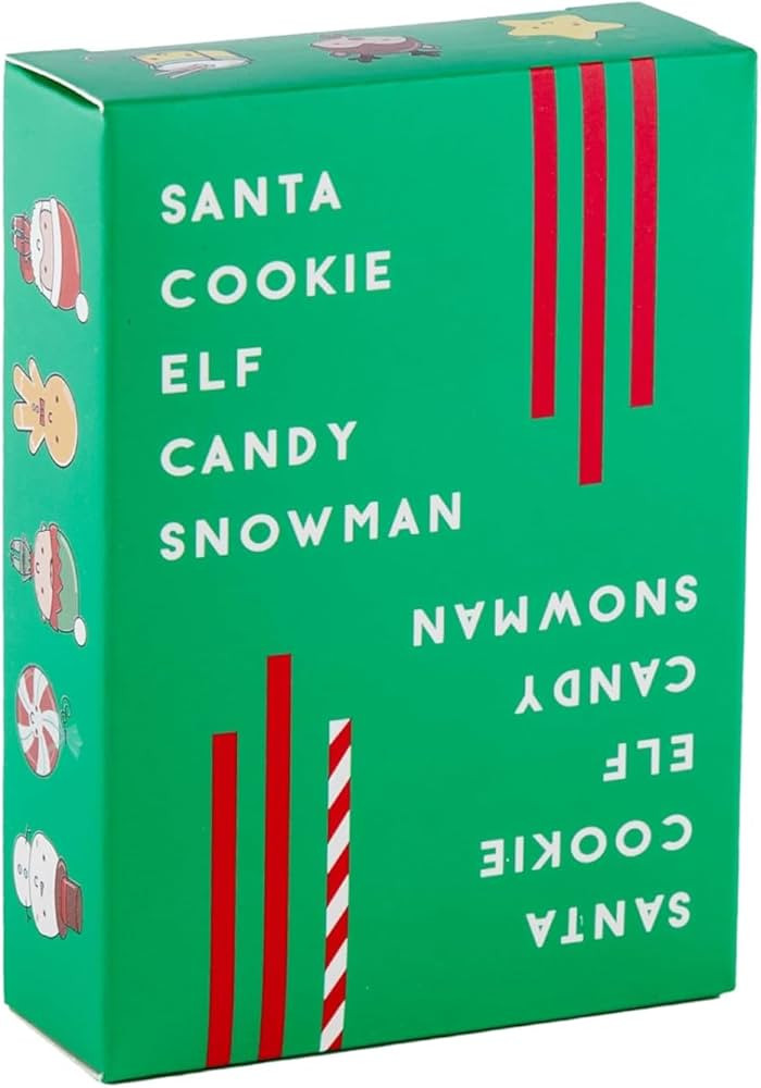 Taco Cat Goat Cheese Pizza Santa Cookie Elf Candy Snowman Card Game, Holiday Party Card Game, Age... | Amazon (US)