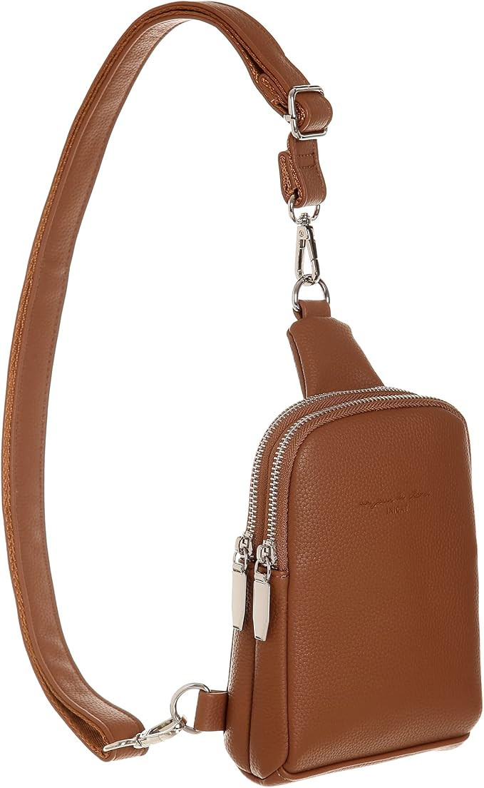 INICAT Small Sling Bag Fanny Packs Crossbody Bags Gifts for Women Men | Amazon (US)