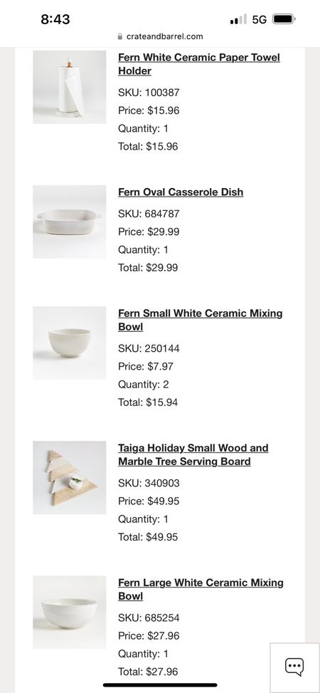 My crate and barrel Black Friday kitchen purchase / Christmas tree serving charcuterie board / fern mixing bowls / fern casserole dish / ceramic kitchen dishes / 

#LTKCyberweek #LTKGiftGuide #LTKsalealert