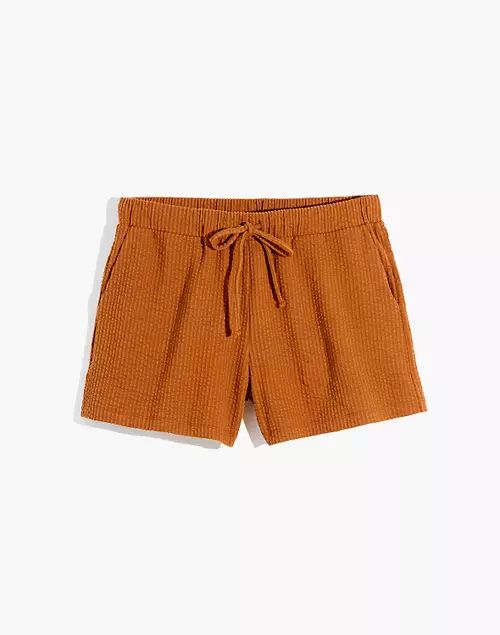 Seersucker Drawstring Shorts | Madewell