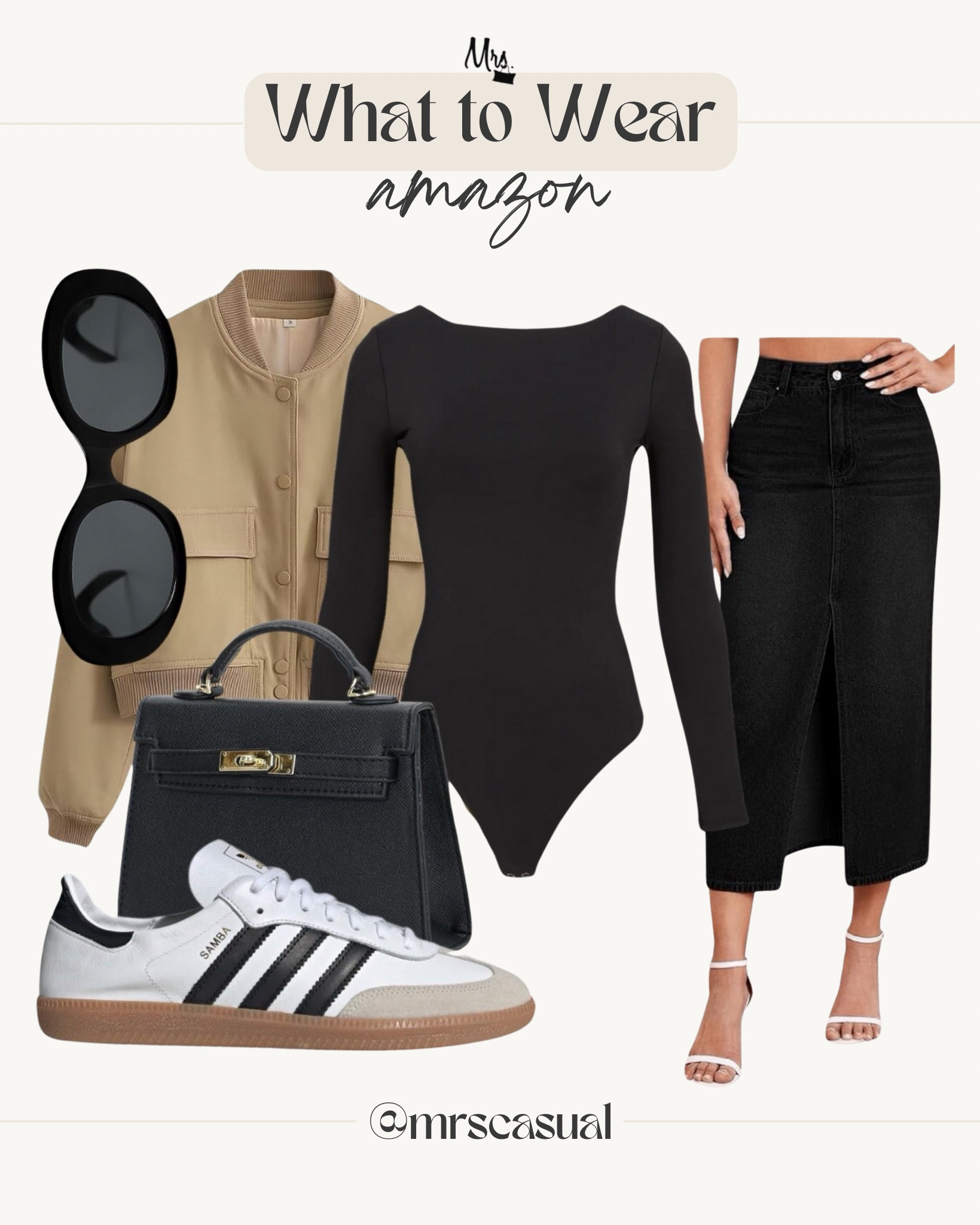 Denim midi skirt outfit idea. Have this bomber jacket in a few colors and it’s the best!

#LTKxPrimeDay #LTKFindsUnder50 #LTKStyleTip