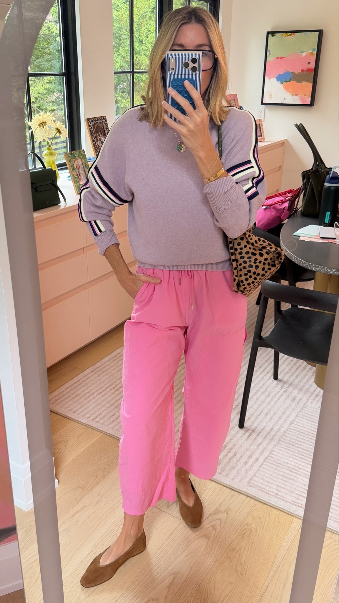 💖💜✨
Top older Isabel Marant but linking a sweatshirt in same shade I have!