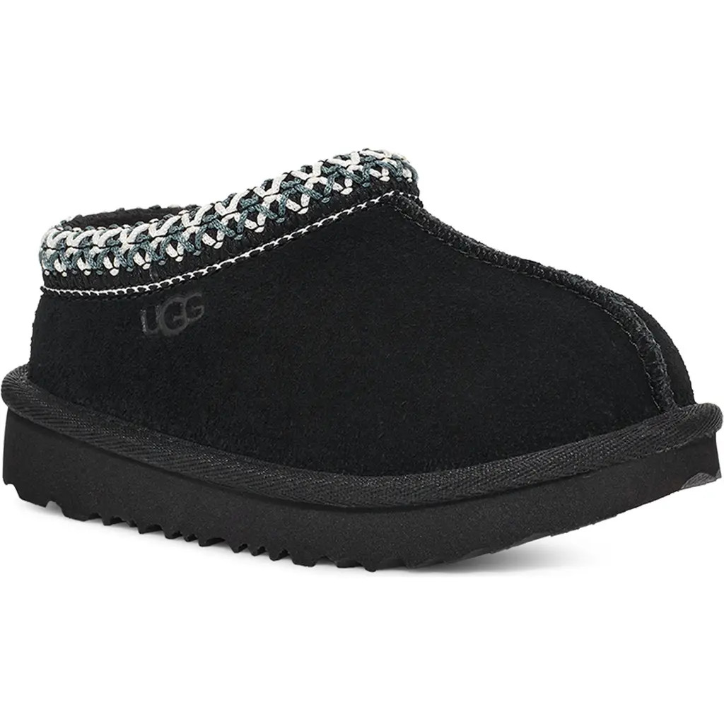 UGG(r) Kids' Tasman II Water Resistant Slipper in Black at Nordstrom, Size 10 M | Nordstrom