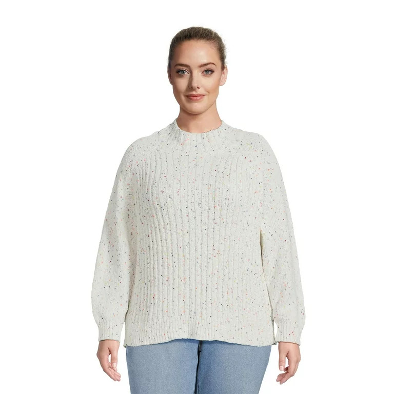 Terra & Sky Women's Plus Size Chenille Sweater, Sizes 0X-4X | Walmart (US)