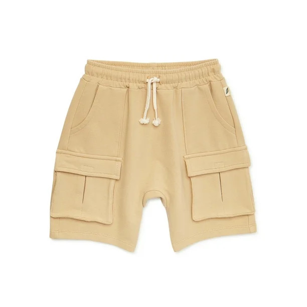 easy-peasy Toddler Boy French Terry Cargo Shorts, Sizes 12 Months-5T | Walmart (US)