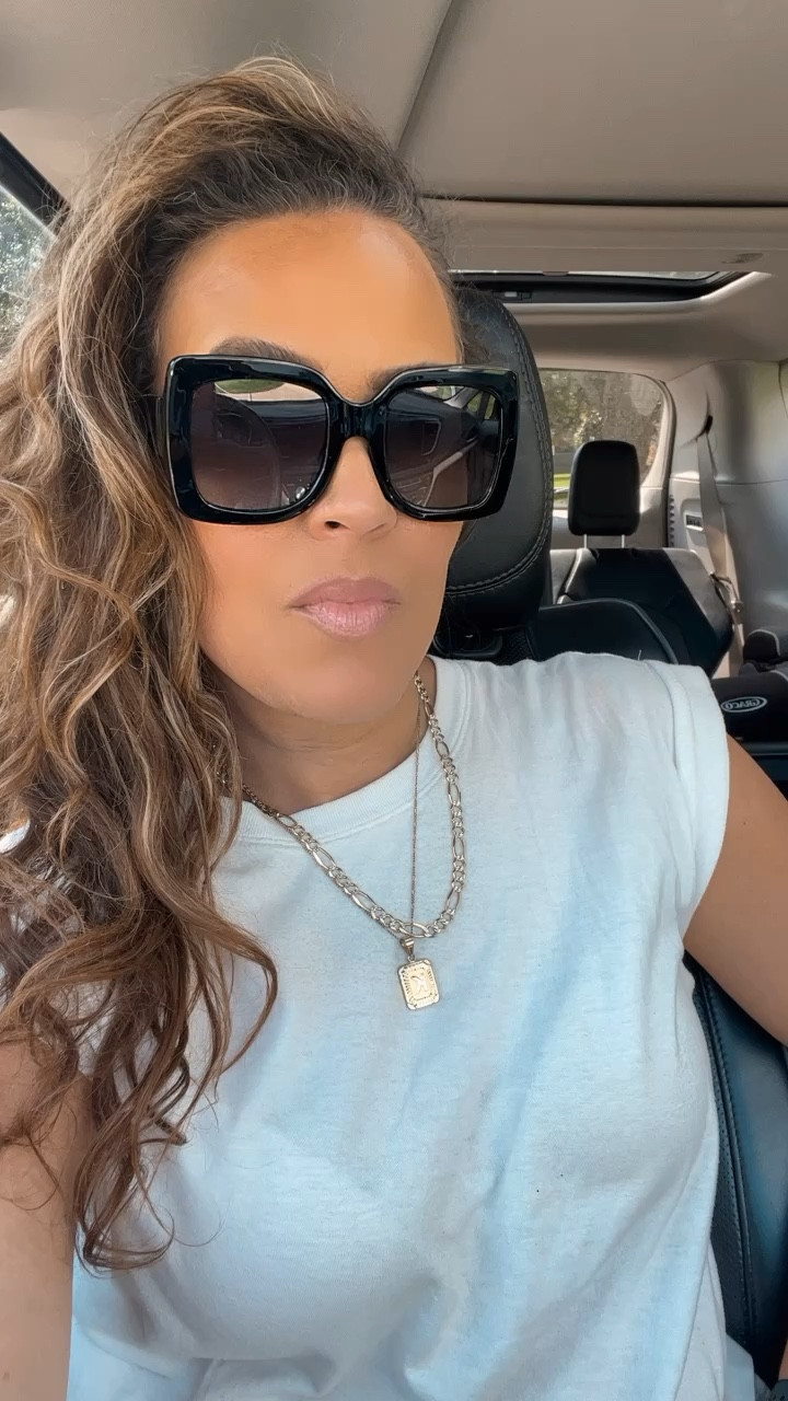One of my most worn muscle tees from Target. I own it in multiple colors. Wearing my “Hollywood Glam” sunnies from Amazon, oversized sunnies, sunglasses, oversized sunglasses, Amazon accessories, Amazon find, Target style, Target find, Seen wearing in my recent “mom life” Reel on IG @laidbackluxelife #LaidbackLuxeLife

Tank: S
Jeans: 8 Long (not shown)

Follow me for more fashion finds, beauty faves, lifestyle, home decor, sales and more! So glad you’re here!! XO, Karma

#LTKstyletip #LTKover40 #LTKfindsunder50