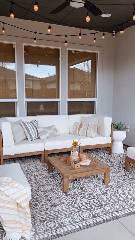 New patio rug 54% off
Loloi patio rug
Patio furniture

#LTKSeasonal #LTKhome #LTKsalealert