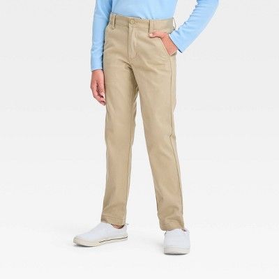 Boys' Skinny Fit Uniform Pants - Cat & Jack™ | Target