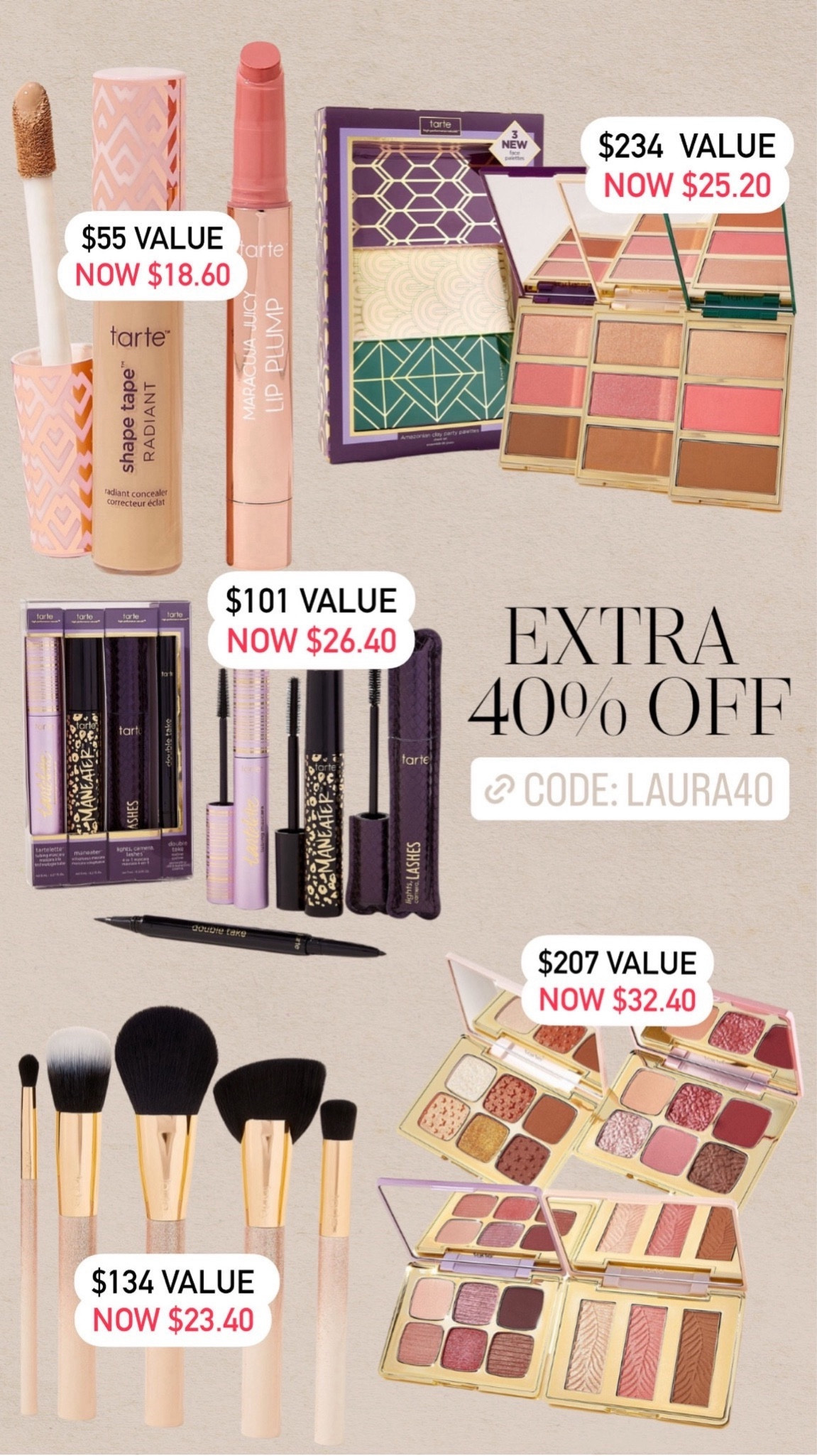 40% off-including holiday code LAURA40
Concealer: light medium

@tartecosmetics #tartepartner #makeup #laurabeverlin

#LTKsalealert #LTKfindsunder50 #LTKCyberWeek