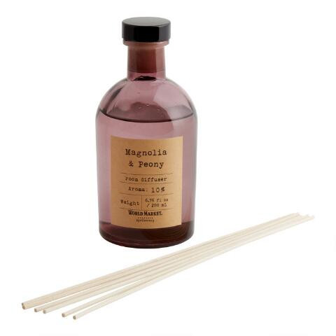 Apothecary Magnolia Peony Reed Diffuser | World Market