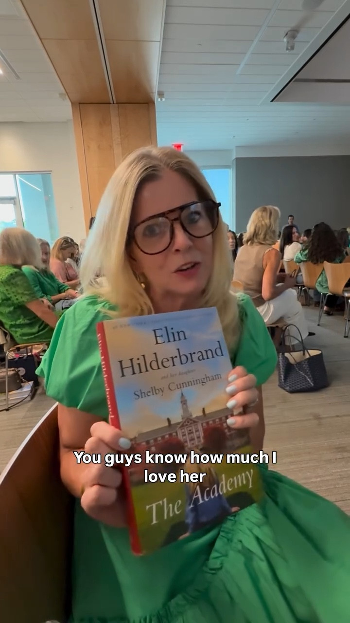 Another page turner from my favorite author Elin Hilderbrand!📚
You will love "The Academy"!

#LTKFamily #LTKOver40 #LTKHome
