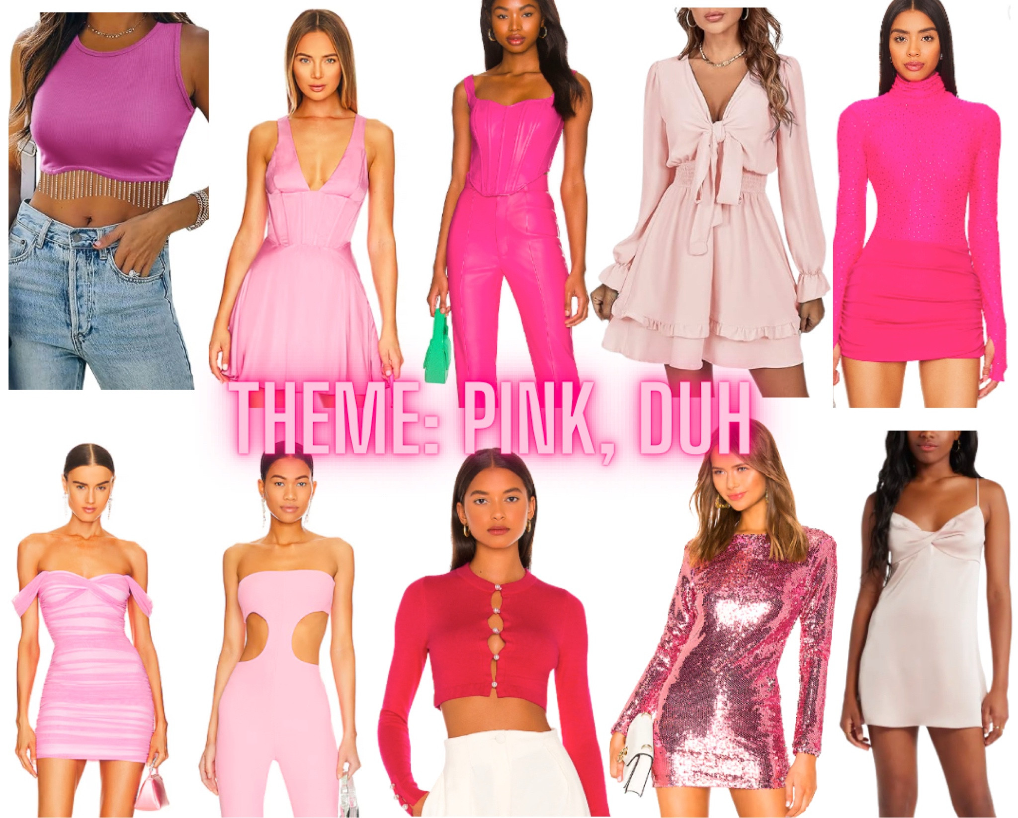 Send to the squad 🎀
Pink themed night for your bachelorette? It truly doesn’t get any better .

#LTKWedding #LTKParties #LTKWatchNow