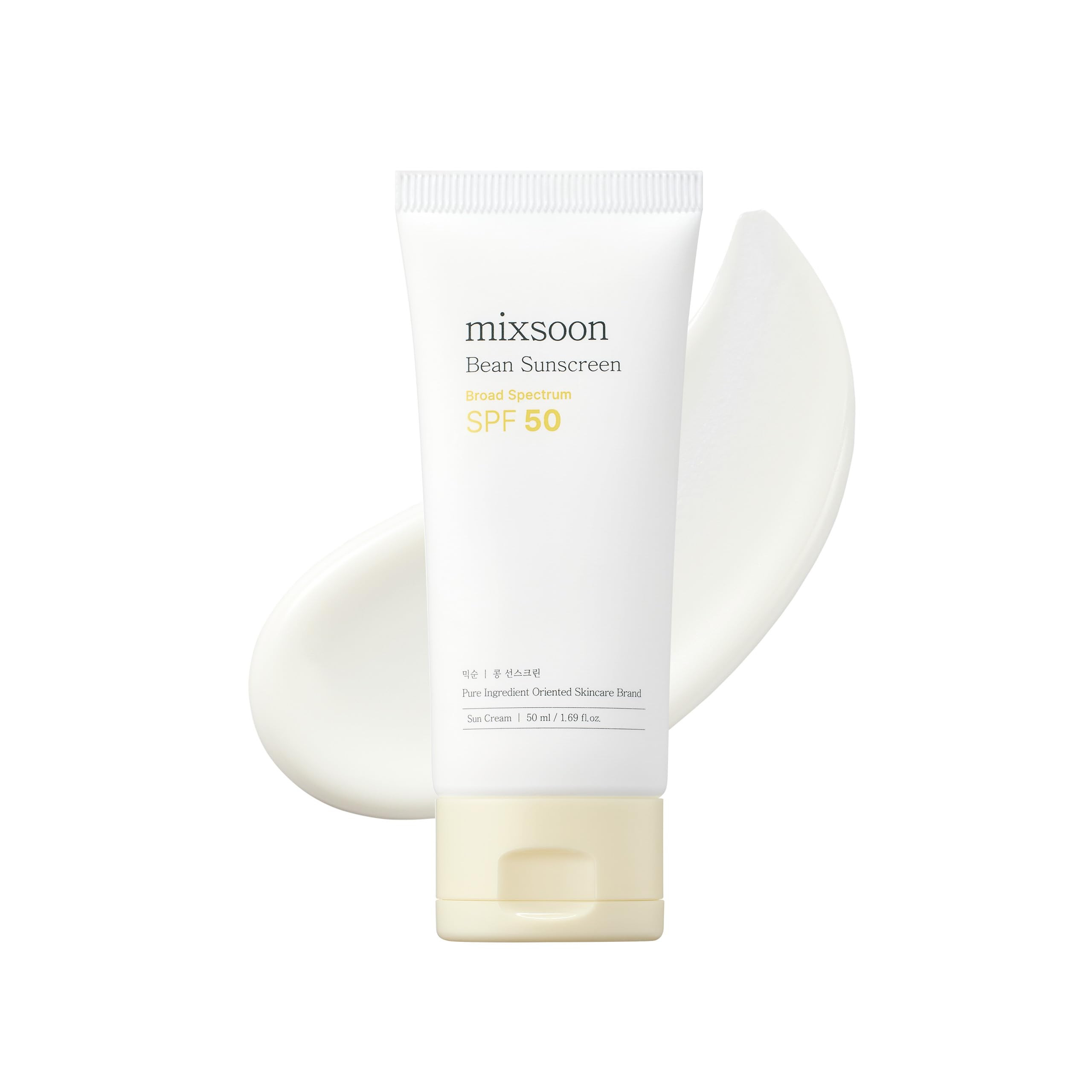 mixsoon Bean Sunscreen SPF 50 Airy Texture Type For Face Korean Skin Care 1.69 fl oz / 50ml | Amazon (US)