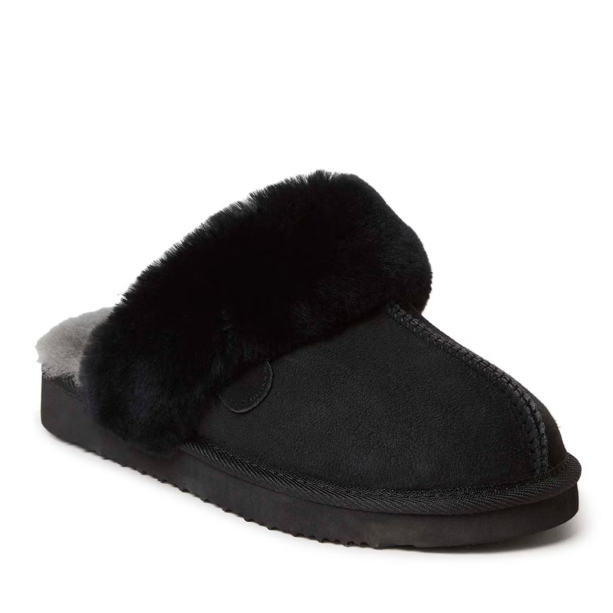 Fireside By Dearfoams Women's Sydney Genuine Shearling Scuff | Target