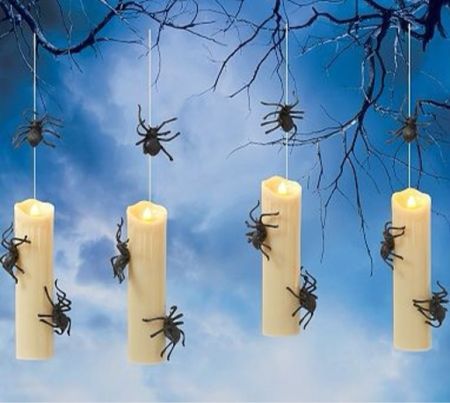 Hanging spider lights Halloween decor

#LTKSeasonal
