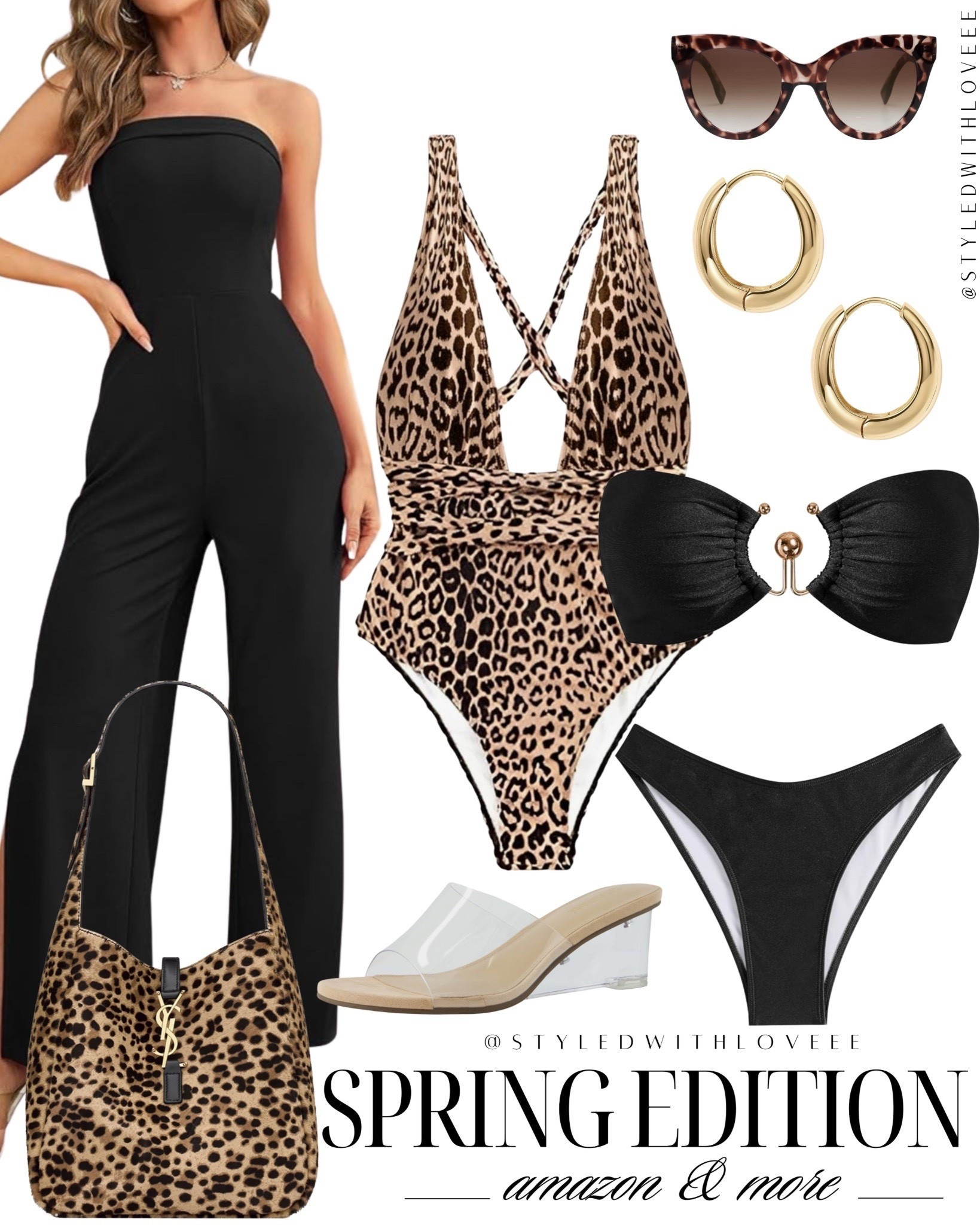 Black, gold, and a little bit of leopard — basically my spring moodboard 🐆🖤

This edit is full of pieces that make you feel put together with zero effort:

✔️ A strapless black jumpsuit that goes from day to dinner
✔️ Leopard swim that brings main character energy to the pool
✔️ White heeled mules + gold hoops = instant elevated

Everything’s from Amazon but feels so luxe — and it’s all petite-friendly too 🙌

Linked it all in my LTK for easy shopping 💻



#LTKTravel #LTKSwim #LTKootd