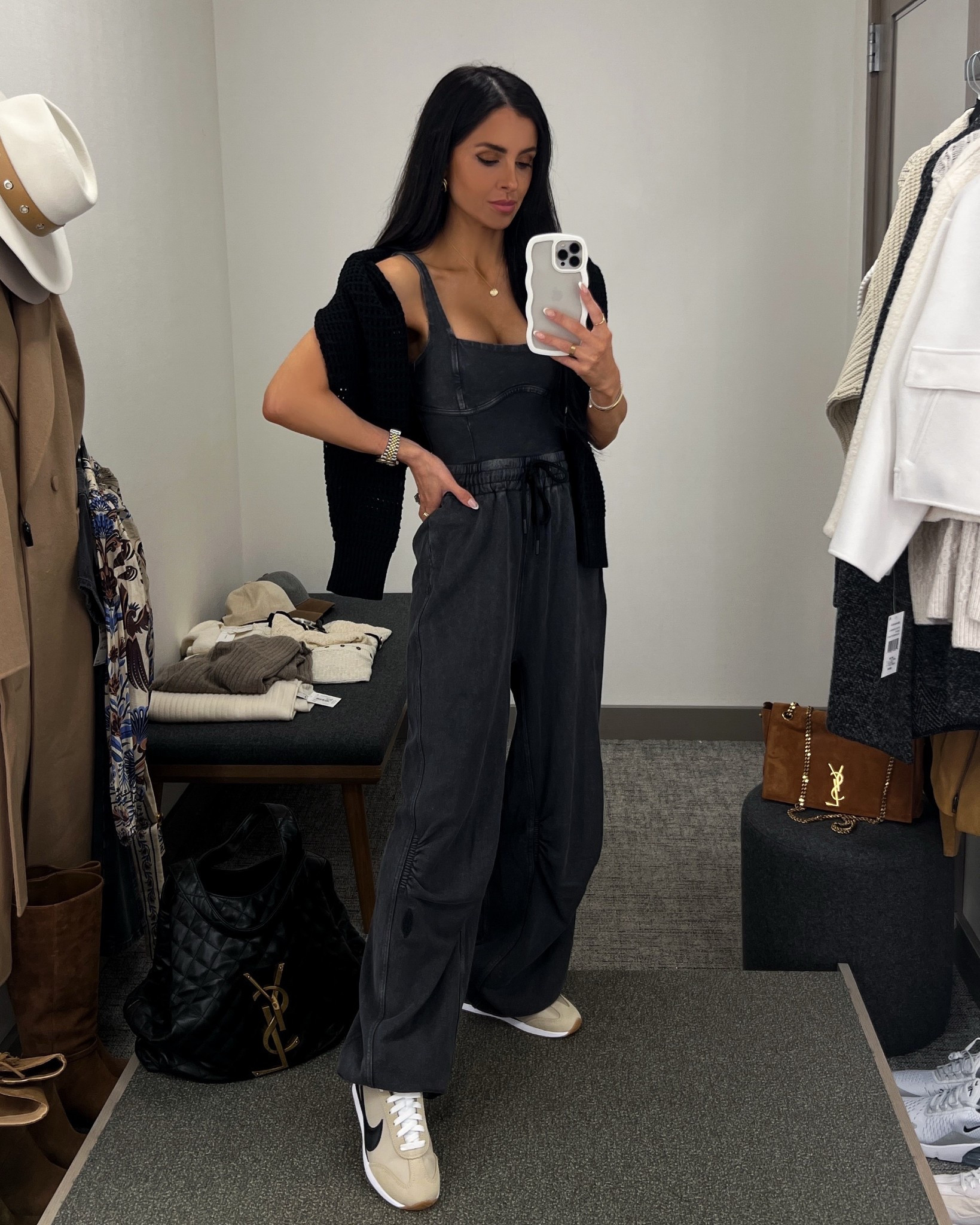 Nordstrom anniversary sale 2025
Fall activewear picks 
Free people jumpsuit wearing an XS
Varley open knit sweater - wearing an XS
Nike neutral sneakers run TTS 
#nordstrom #nsale 

#LTKFindsUnder100 #LTKSaleAlert #LTKActive