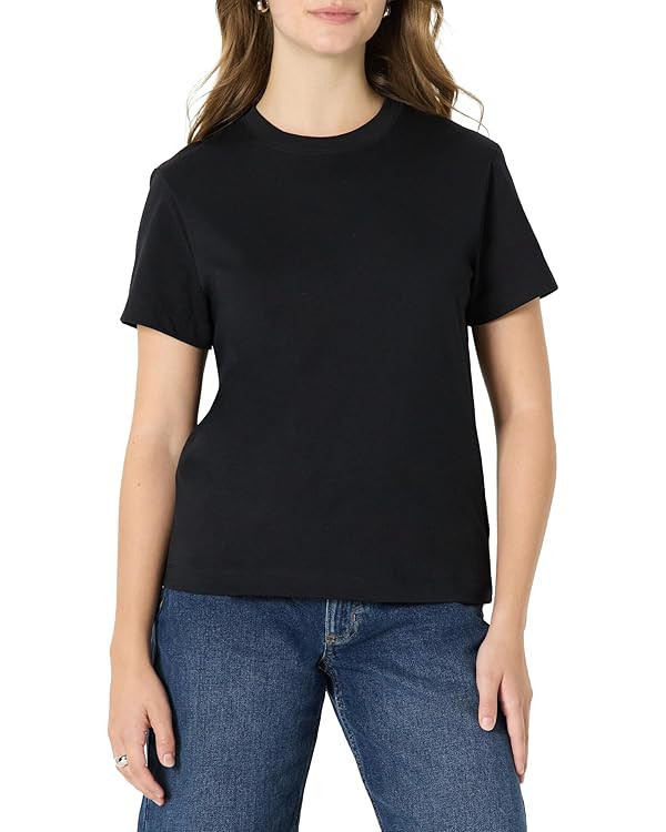 Amazon Essentials (Demi's Pick) Women's Relaxed-Fit Cotton Crewneck T-Shirt | Amazon (US)