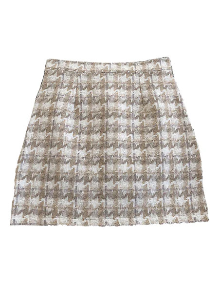 'Ivanna' Houndstooth Mini Skirt (2 Colors) | Goodnight Macaroon
