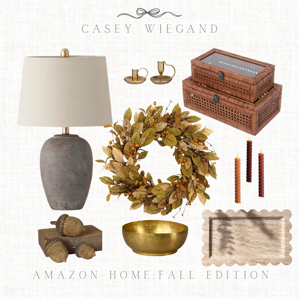 High-end vibes, but it’s all Amazon 🍁✨ This fall edit is full of cozy textures, chic details, and timeless home decor that looks designer—without the price tag. Tap to shop my favorites and bring the season’s magic into your home.

#AmazonHome #AmazonFallFinds #HighEndStyle #FallHomeDecor #CaseyLeighFinds 

 #LTKSeasonal #LTKU #LTKHome