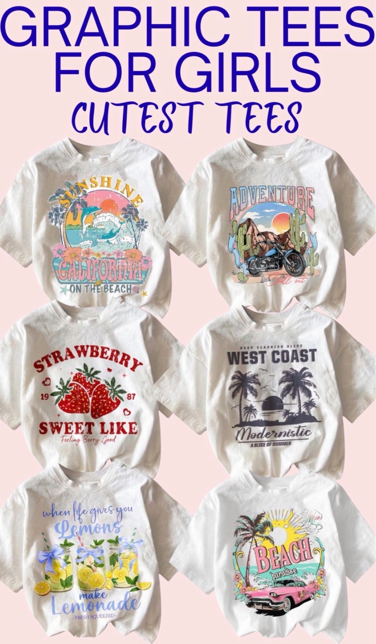 Graphic tees for girls

#LTKKids