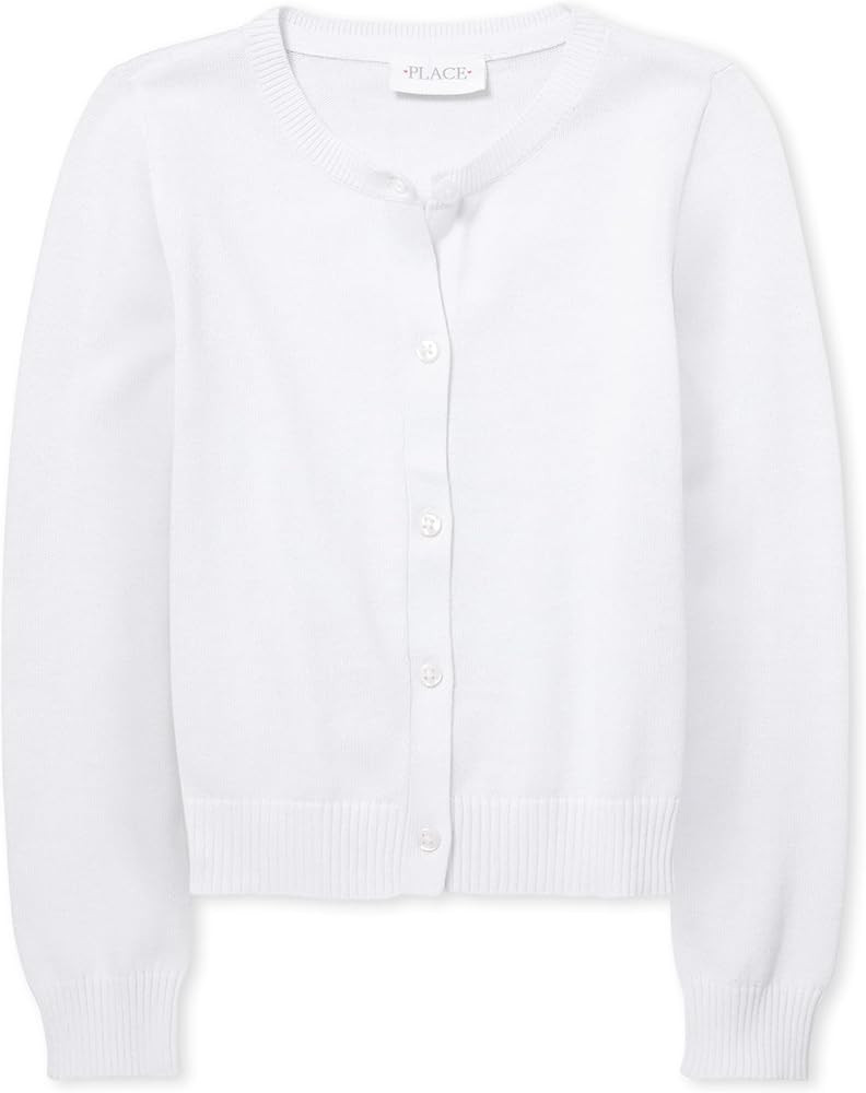 The Children'S Place Girls Basic Cardigan | Amazon (US)