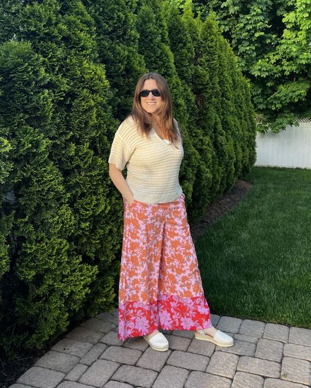 I got these pants that I have been eyeing for a while. They are so comfy and lightweight. I shared them a few times with you all. The best part they are $24! 

#LTKShoeCrush #LTKSaleAlert