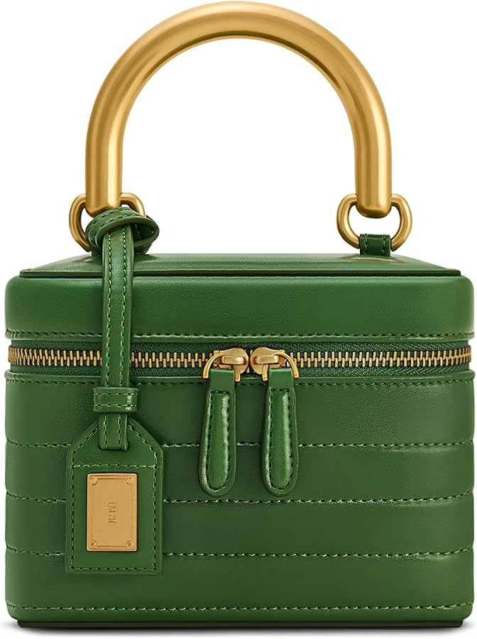 JW PEI Women's Evelyn Quilted Box Top Handle Bag | Amazon (US)