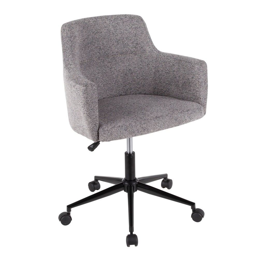 Andrew Contemporary Office Chair Dark Gray - Lumisource | Target