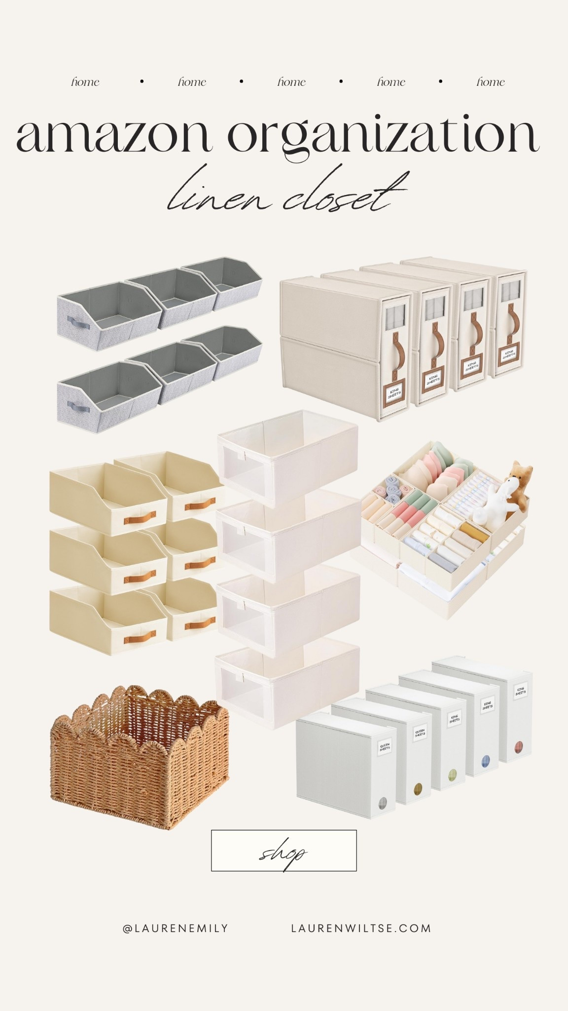 Amazon organization! Some line closet favorites!

#LTKHome