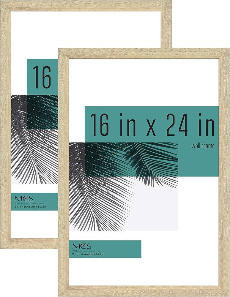 MCS Studio Gallery Frame, Natural Woodgrain, 16 x 24 in, 2 pk | Amazon (US)