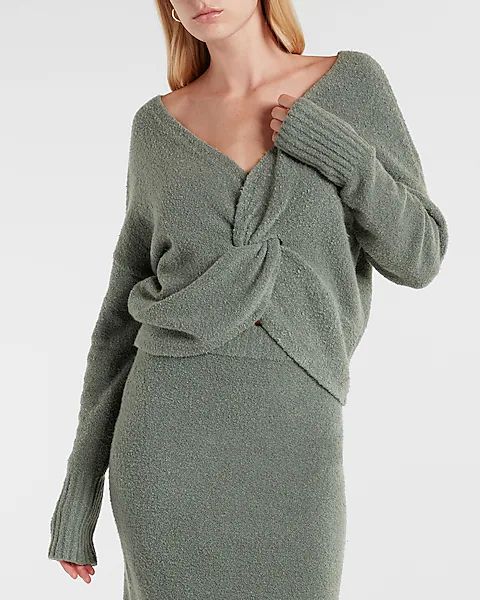 Cozy Twist Sweater | Express