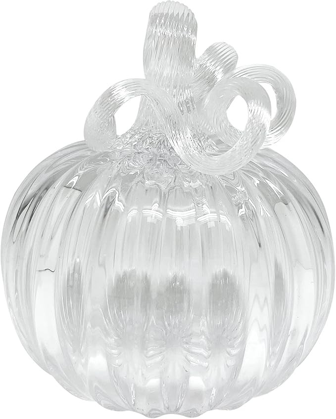 MARIPOSA Clear Glass Small Pumpkin | Amazon (US)