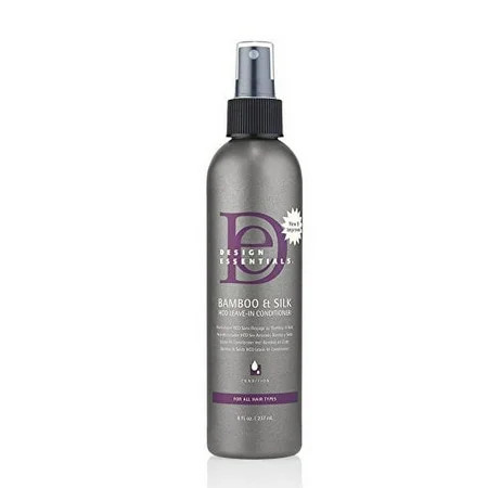 Design Essentials Natural Bamboo & Silk HCO Strengthening Leave-In Conditioner For All Hair Types - 8 Oz | Walmart (US)