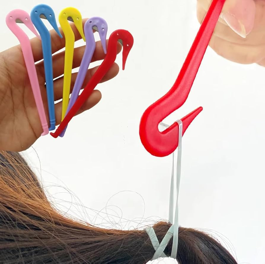 Amazon.com : 4Pack Hair Band Removal Tool - Gentle Hair Saver Tool for Girls, Child-Safe Hook to ... | Amazon (US)