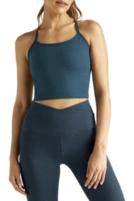 Women's Beyond Yoga Spacedye Slim Racerback Crop Tank Top | Scheels