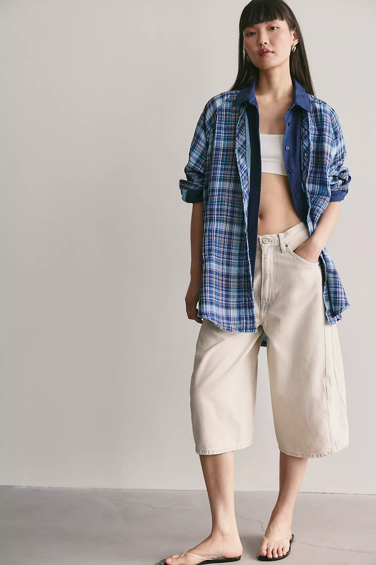 We The Free Summer Daydream Plaid Tunic | Free People (Global - UK&FR Excluded)