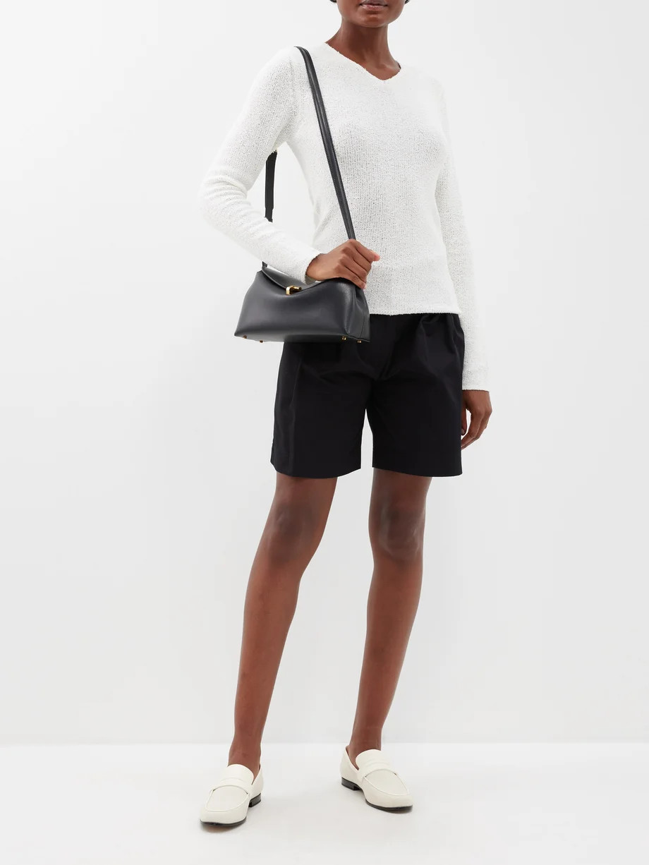 Toteme small leather cross-body bag | Toteme | Matches (UK)