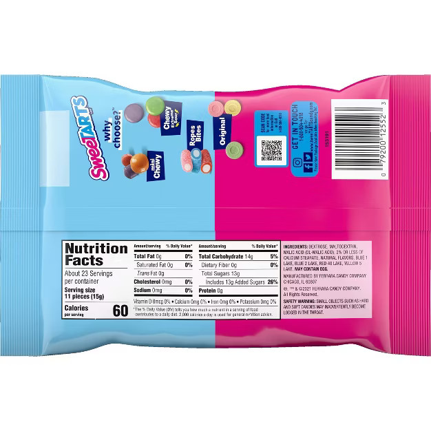 SweeTARTS Easter Chicks, Ducks & Bunnies Bag - 12oz | Target