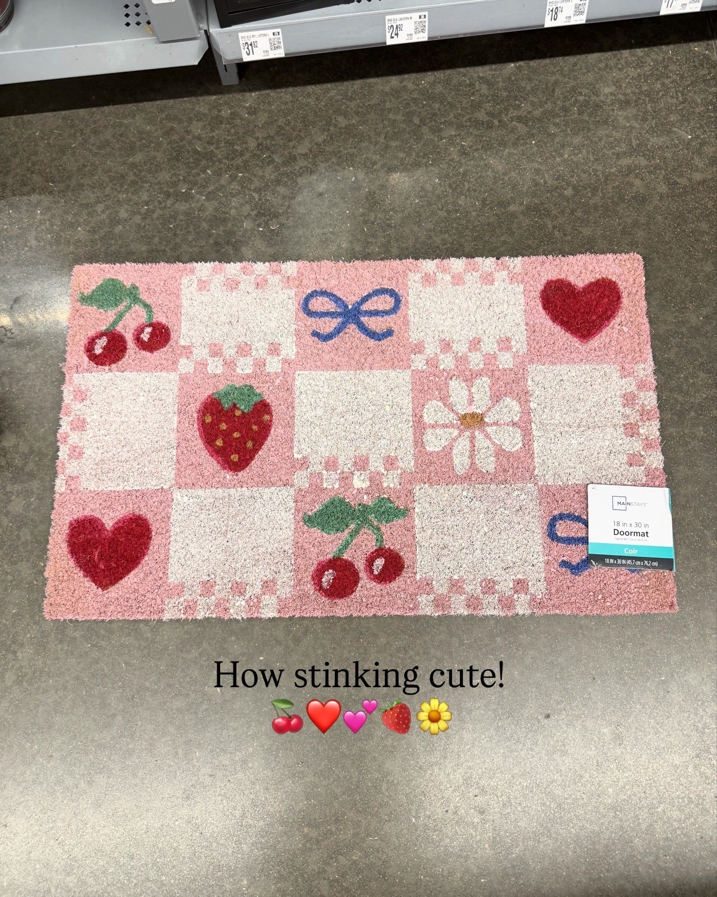 Loving this new arrival from Walmart! 
🍒💙🍓🎀🌼 So perfect for summer! 

#LTKSeasonal #LTKHome