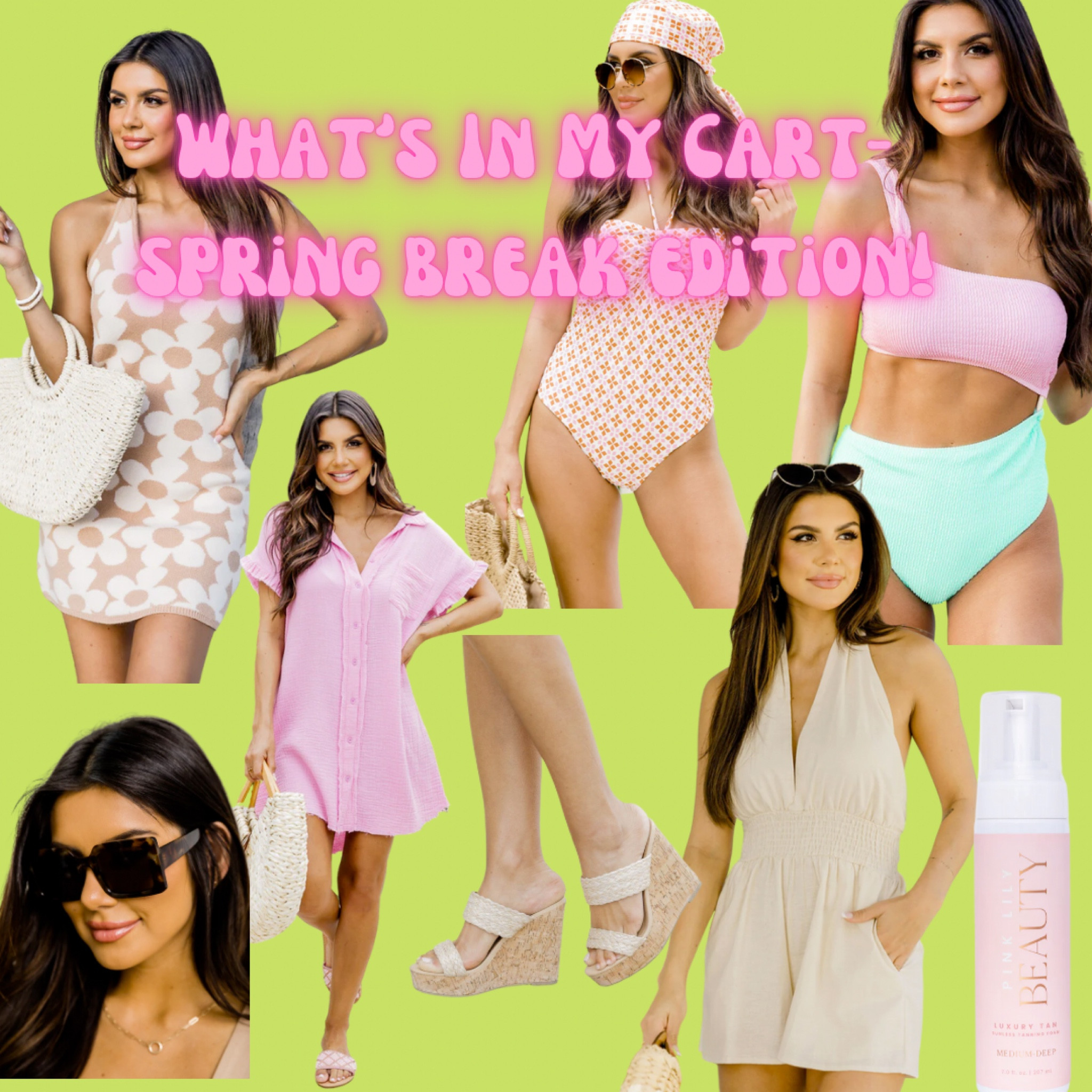 Spring break looks! So many cute resort pieces including swim, self tanner, and everyday looks
Use code February20 

#LTKswim #LTKstyletip #LTKtravel