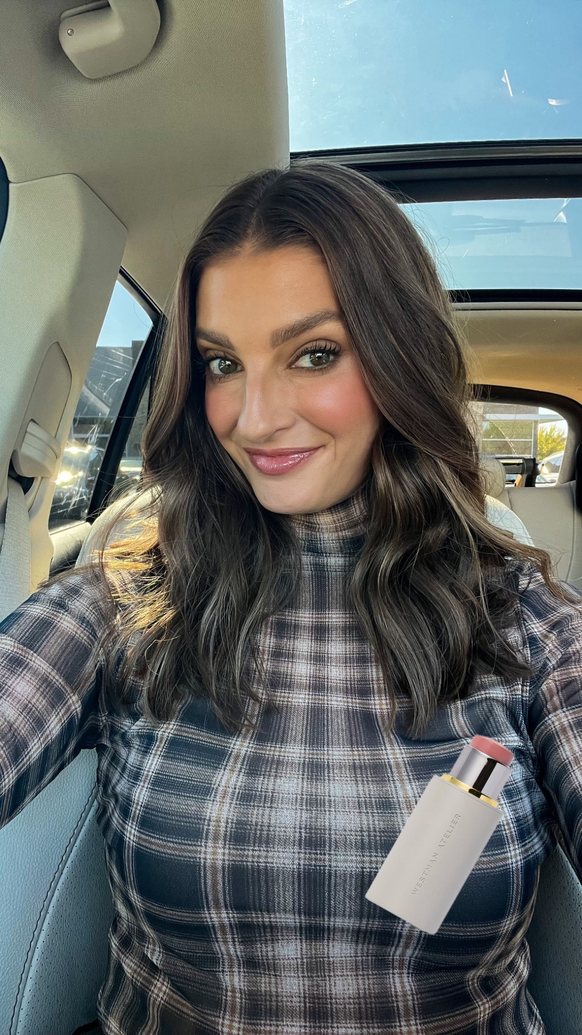 I get asked about my blush constantly! It’s on sale for Cyber Monday and it’s a non-toxic / clean makeup find. Formula is super creamy and lasts all day so it’s perfect for creating a dewy glow. I use shade Dou Dou. 

#LTKBeauty