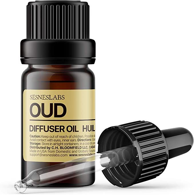 Oud Diffuser Oil, Niche Scent, Luxury Chinese Pepper, Rosewood, Cardamom, Vetiver, Oud, Tonka Bea... | Amazon (US)