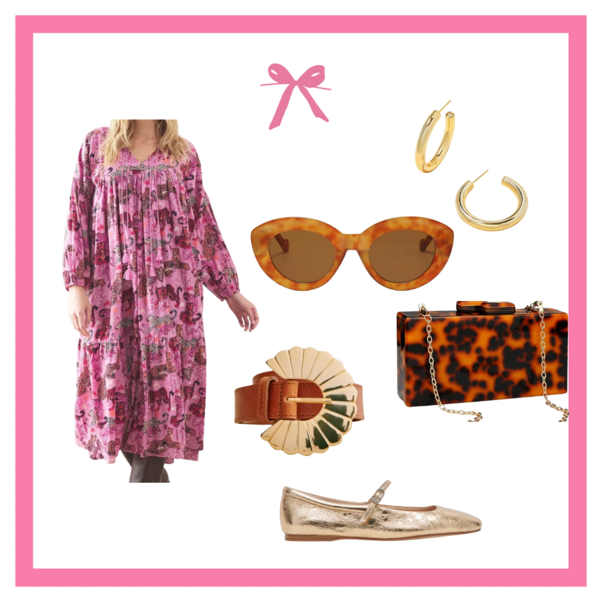 Printfresh féline fatale dress styled for fall