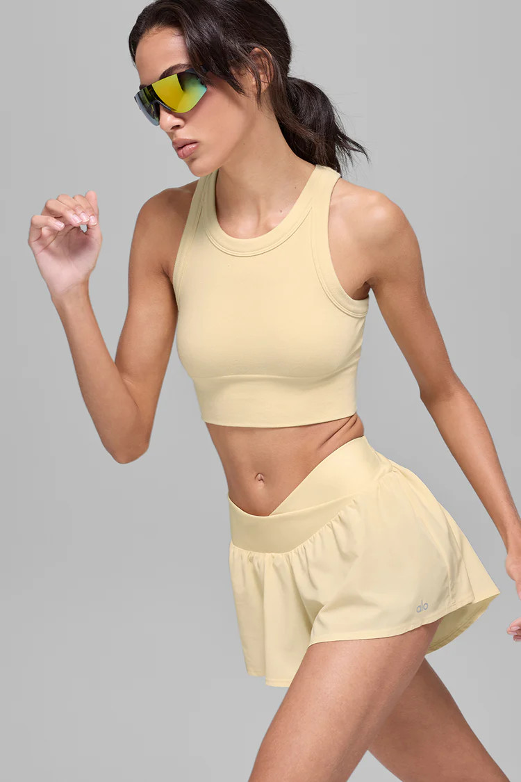 Seamless Delight High Neck Bra | Alo Yoga
