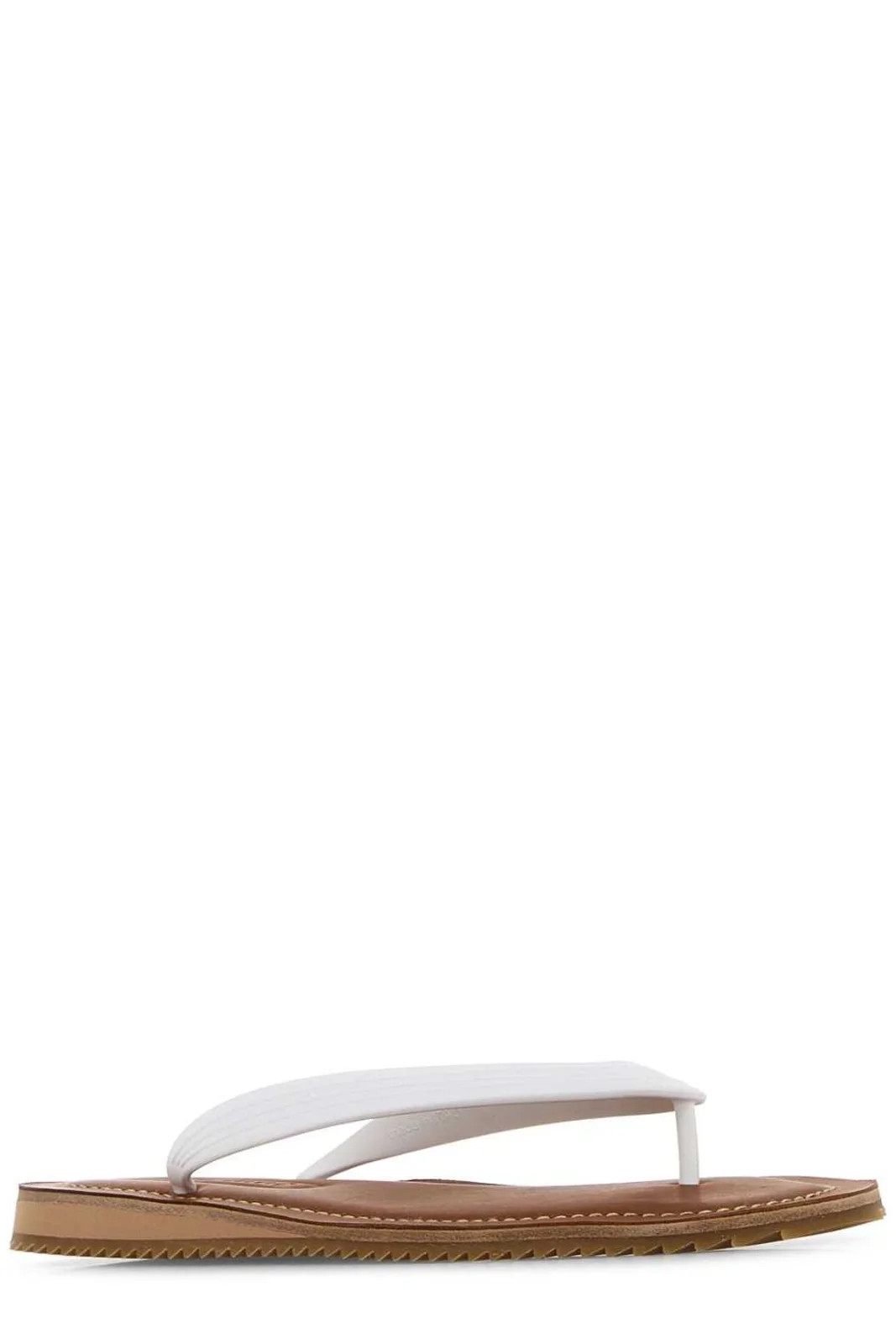 Miu Miu Thong-Strap Flip Flops | Cettire Global