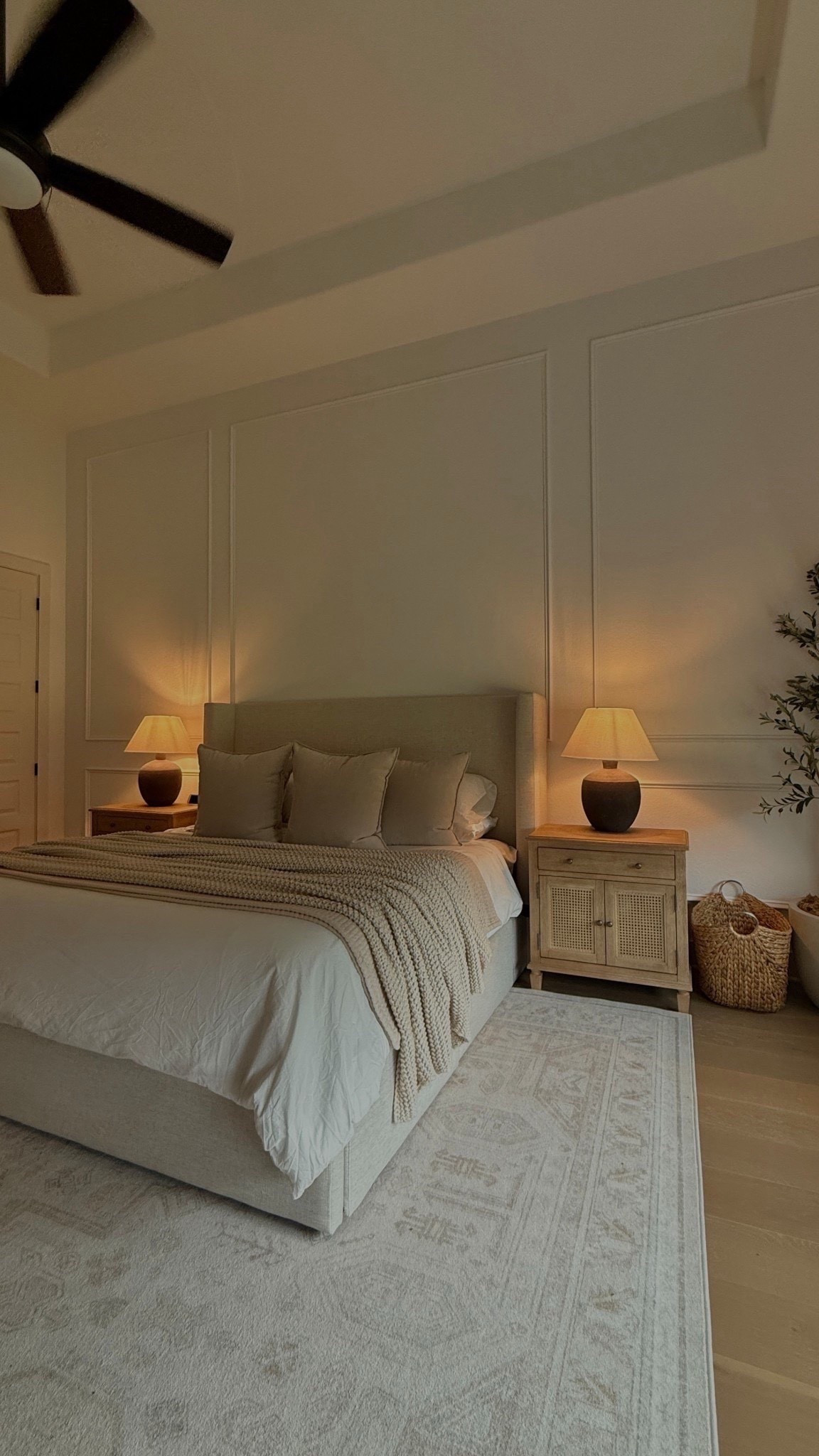 bedding, bedroom furniture, decor, etc! nightstands, dresser, rug, headboard, bed frame, lamp 

bedding, bedroom decor, home decor, primary bedroom, michele jaliene 

#LTKHome #LTKdayinmylife