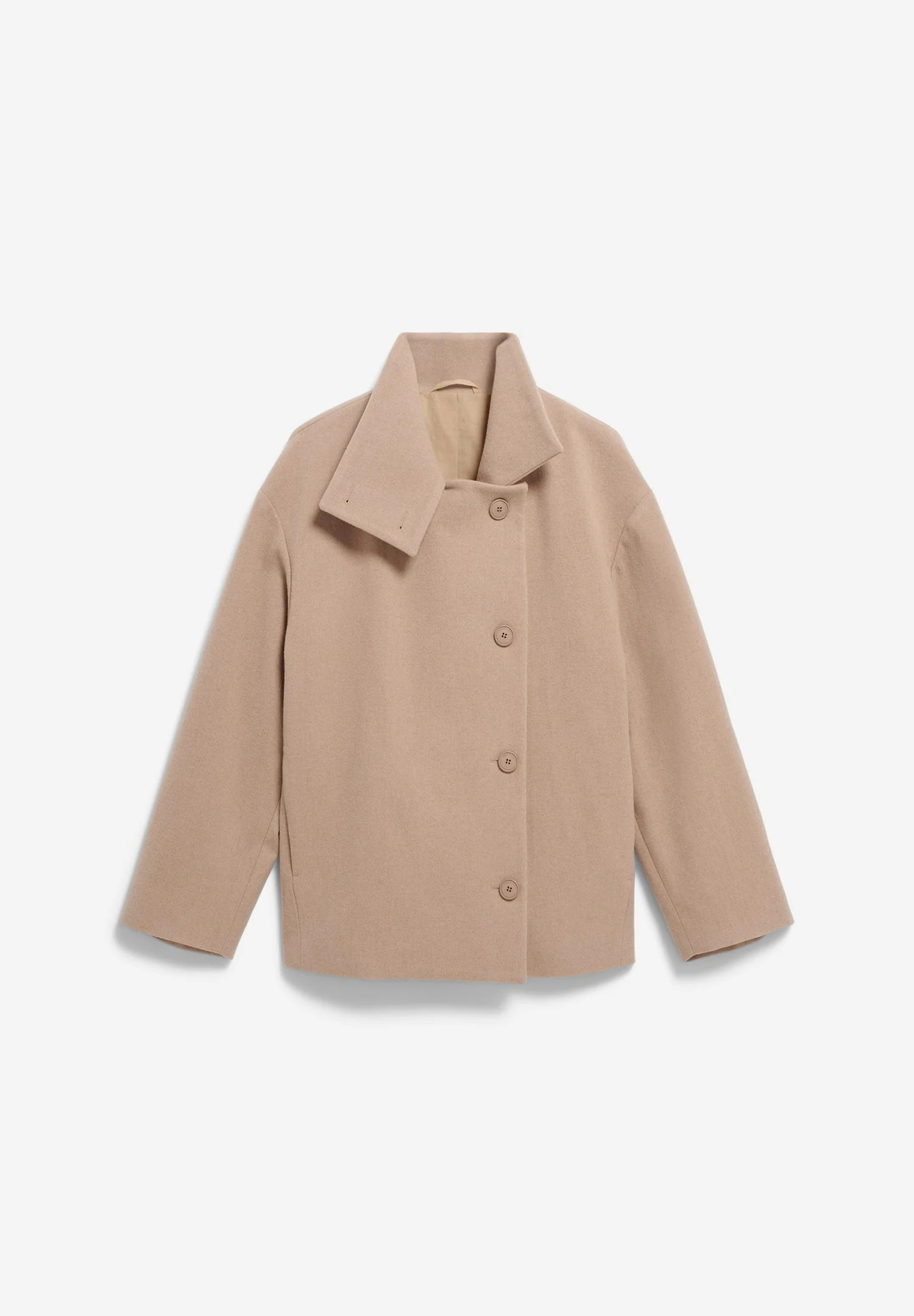 "MAJELAA WOLLMANTEL aus 100% recycelter Wolle" | ArmedAngels (DE)