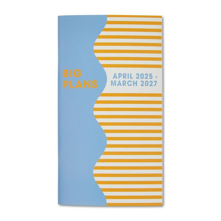 Pen+Gear April 2025-March 2027 Monthly Planner, Big Plans, 3.75" x 6.75" | Walmart (US)